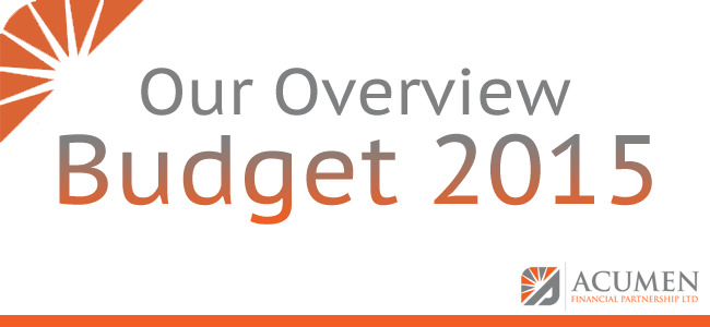 An overview of the key points of the 2015 Budget.