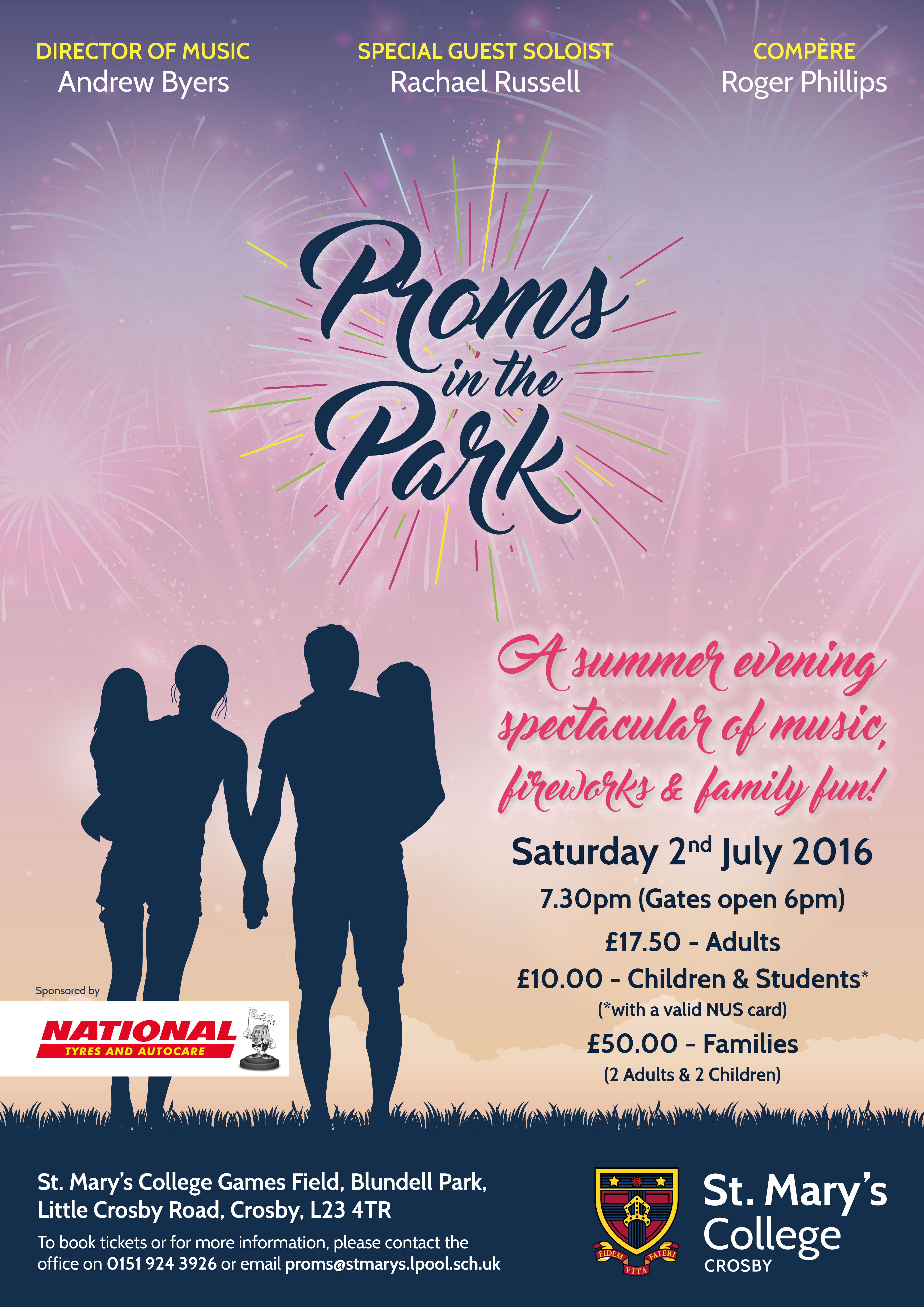 Acumen are proud sponsors of ‘Proms in the Park’